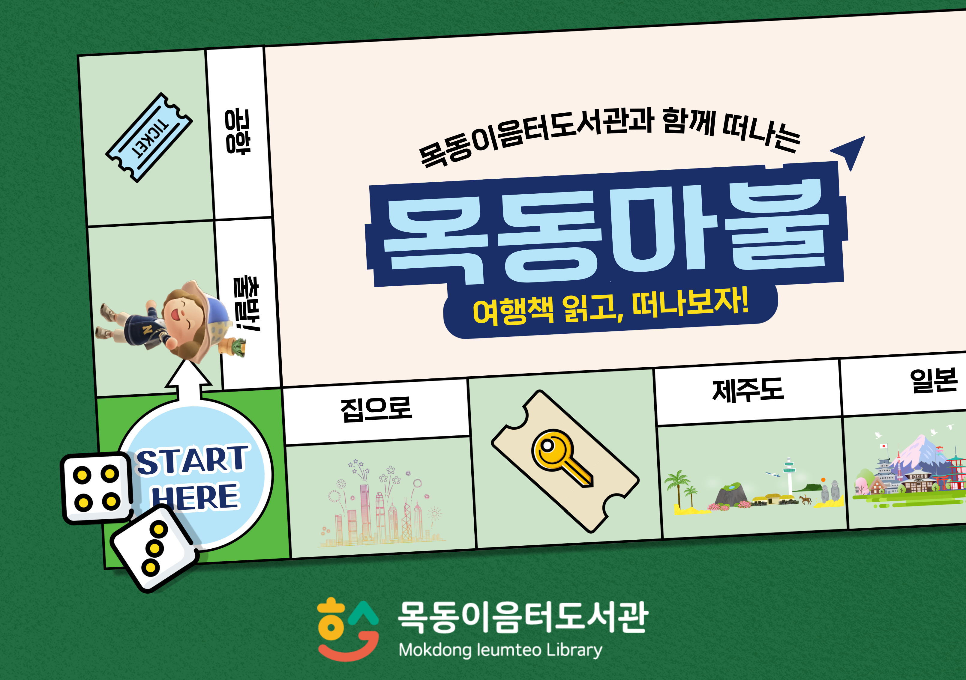 2025년 9월 목동이음터도서관 북큐레이션(여행)